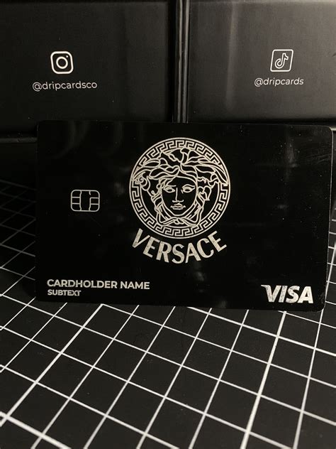 versace credit card verification